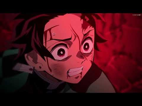 [4K] Demon Slayer Tanjiro VS Rui (Lower 5) English Dub
