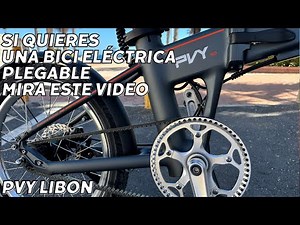 If you're looking for a folding electric bike, watch this video | PVY Libon Dual Battery Bike Review