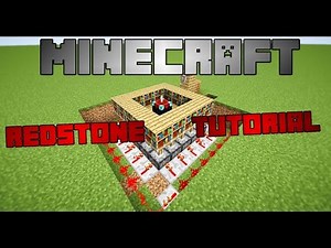Hidden Enchantment Table! Beginner Redstone Tutorial!