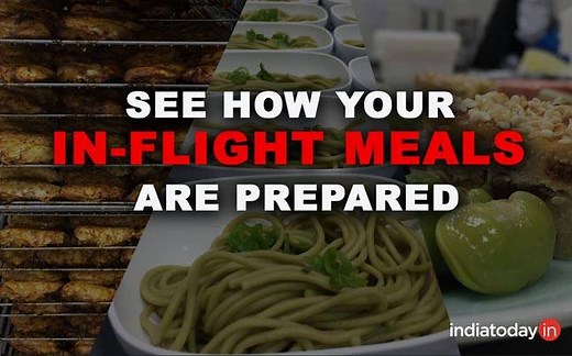 Watch: This is how your in-flight meals are prepared