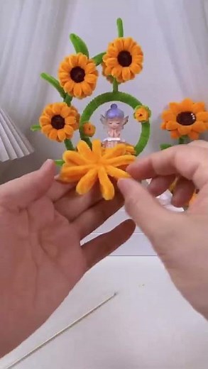 DIY Pipe Cleaner Flower Bouquet | Step-by-Step Tutorial for Beginners #diygift