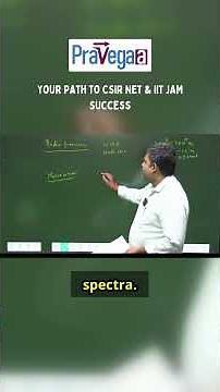Understanding Different Types of Spectra 🔥 | Atul Sir Explains for CSIR NET & IIT JAM Physics