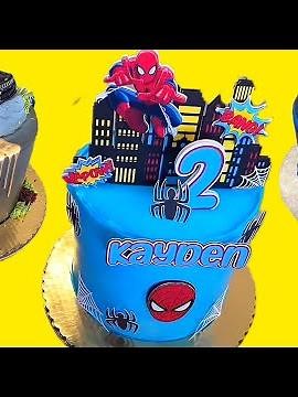 Web-slinging Cakes: How to Decorate Like Spiderman