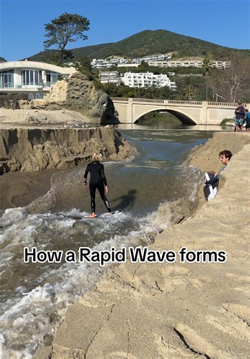 Exploring Rapid Wave Formation at the Creek