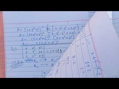 #maths #class12th #determinant