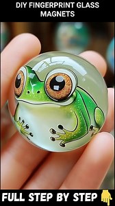 DIY Fingerprint Glass Magnets Materials: Magnets Large glass cabochons Thick white paper Full STEP BY STEP in First (C.o.ʍ.m.е.ո.τ) 👇 Enjoy ❤️👇👇 | Homemade Recipes