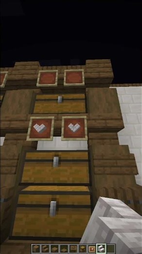 Minecraft Storage Area 🤓 #minecraft