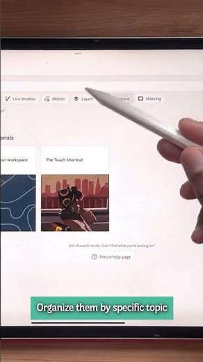 Exploring the Learn & Discover Tutorials in Adobe Fresco | #AdobeFresco Quick Tip