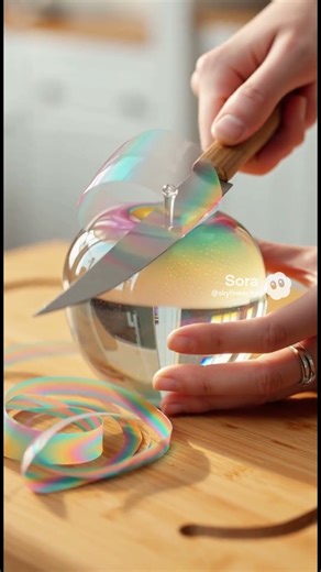 Peeling a Transparent Apple｜Enchanted Tales🔪🍎