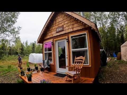 Man Builds Amazing Log House in Alaska Forest | Start to Finish ‪@HomeSweetHomeAlaska‬