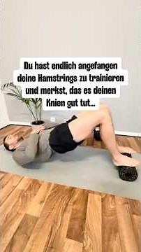 Du hast endlich angefangen deine Hamstrings zu trainieren und merkst, das es deinen Knien gut tut…