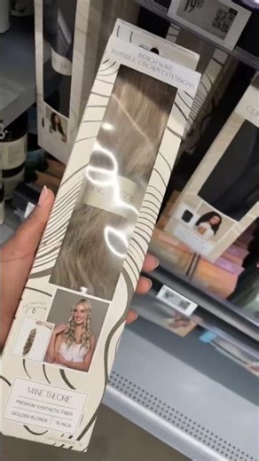 Clip in extensions at Walmart #walmartbeauty #clipinextensions