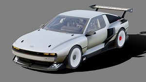 2022 | Hyundai N Vision 74 | THX 1.9K - 3D model by kevin (ケビン) (@sohyalebret)