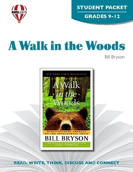 A Walk in the Woods Novel Units® Student Packet Novel Study