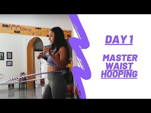 Day 1-Learn to hula hoop | for beginners | how to hula hoop