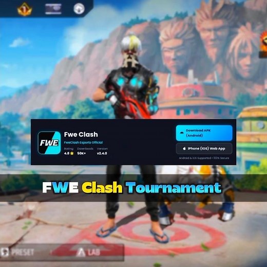 Best Free Fire Tournament App in Pakistan 🇵🇰 | Fwe Clash App