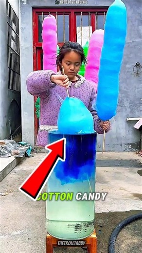 They Dissolved Cotton Candy in Water… The Result Shocked Everyone! 😱