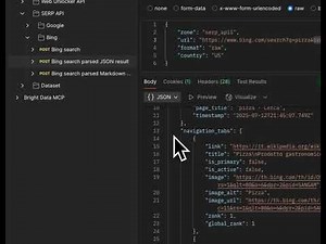 [Demo] Bing SERP API in action