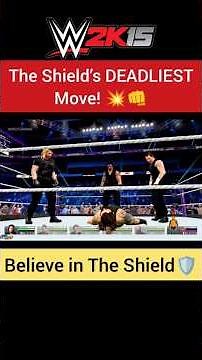 Triple Powerbomb 💥 The Shield’s Iconic Finisher! Bray Wyatt #WWE #Shorts #romanreigns