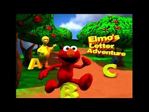 Elmo's Letter Adventure - Nintendo 64 - Intro & Title Screen