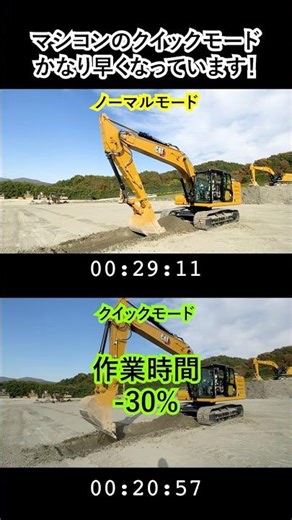 早くなったマシンコントロール