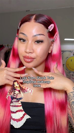 Lola Shark Tale makeup tutorial✨ PRODUCTS: @fentybeauty pro filtr concealer @lauramercier translucent setting powder @morphebrushes palette @milkmakeup hydrogrip primer @hudabeauty easy blur foundation @makeupbymario softsculpt contour @rarebeauty soft pinch blush @charlottetilbury setting powder @benefitcanada hoola bronzer @nyxcosmetics lip liner @morphebrushes liquid lipstick @fentybeauty heat gloss bomb #halloween #halloweencostume #halloweencostumeideas #halloweenmakeup #halloweenmakeupidea