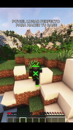 POV: Encuentras el lugar perfecto en Minecraft💖 #minecraft #memes #minecraftshorts #humor #gaming