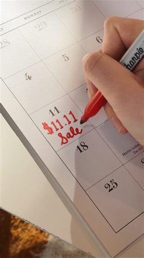 It’s 11:11 and our wish is that tons of our products are only $11.11! Wish granted 🤭💝🌟 | Thread Wallets