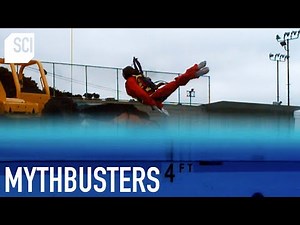 Can One Survive the Third Story Jump from the Show Burn Notice? | MythBusters | Science Channel