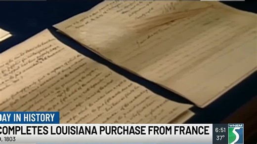 This Day in History: U.S. completes Louisiana Purchase from France | Haystack News