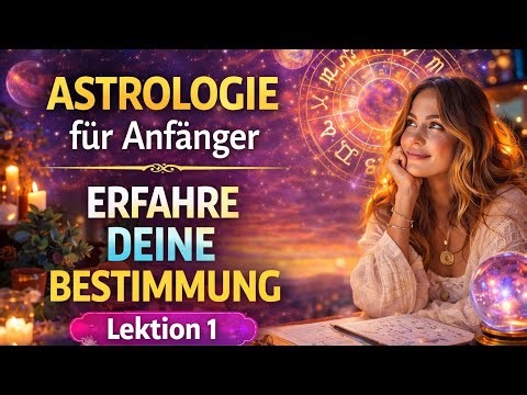 Wie du deine wahre Bestimmung im Geburtshoroskop erkennst | Astrologie für Anfänger | Lektion 1