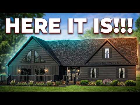 STUNNING 2 story modular home with a CHALET attached! Prefab House Tour