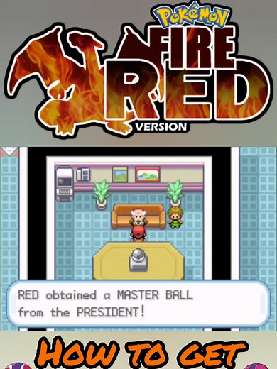 Pokemon Fire Red how to get Master Ball #pokemon #pokemonfirered #pokemontiktok #pokemoncommunity #masterball