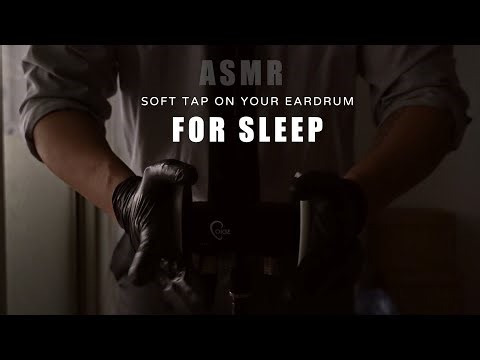 FOR SLEEP / Like a soft tap on your eardrum, guiding you swiftly into deep sleep ASMR | (No Talking)