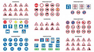 Animated Road Signs