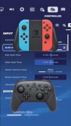 The New BEST Chapter 5 Nintendo Switch Settings/Sensitivity