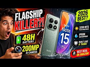 🚀 Xiaomi Redmi Note 15 Pro Review: The ULTIMATE Flagship Killer? 😱 48H Battery + 200MP Camera!