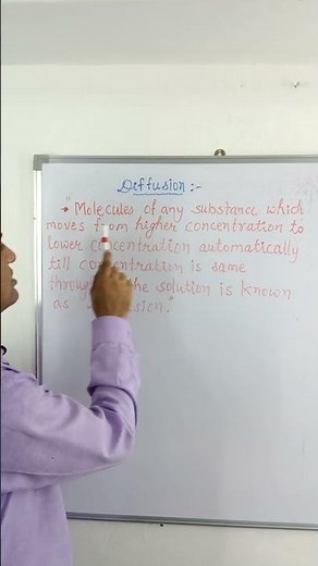 Diffusion ll Defination of Diffusion ll What is Diffusion l Chemistry l Class12#shorts#shorts video
