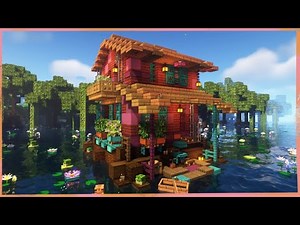 Minecraft: How to build a Swamp House 1.19