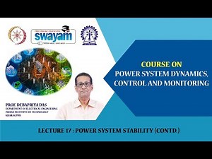 Lecture 17: Power System stability (Contd.)