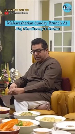 Maharashtrian Sunday Brunch At Raj Thackeray's Home! #rajthackeray #birthday #maharashtra