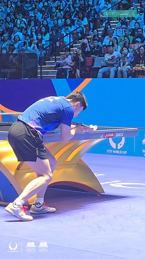 541K views · 8.6K reactions | Just the GOAT doing his thing. Ma Long dominates World Number 1, Wang Chuqin with a commanding 4-0 win to book a place in the #ITTFWorldCup Men's final. Can he #LiftTheCup ? #Macao2024 #TableTennis #PingPong | International Table Tennis Federation | Facebook