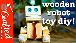 Help your child make a wooden robot | Network News