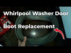 ✨ Front Load Washing Machine - Easy Door Boot Replacement - DIY Fix ✨