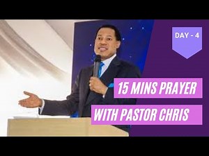 PASTOR CHRIS OYAKHILOME - 15 MINS PRAYING IN TONGUES DAY 4