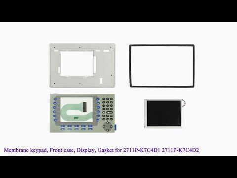 2711P-K7C4D1 2711P-K7C4D2 Plastic Case, Membrane keypad, LCD screen for PanelView Plus 700