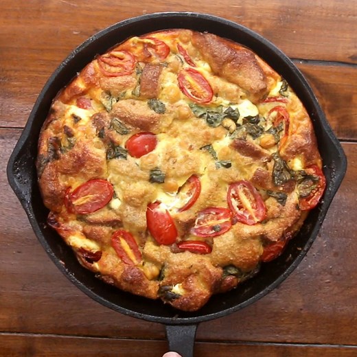 13M views · 77K shares | Egg & Tomato Strata FULL RECIPE:...