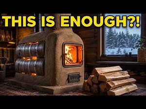 Rocket Mass Heater: How 90 Pounds of Wood Heats a House All Winter