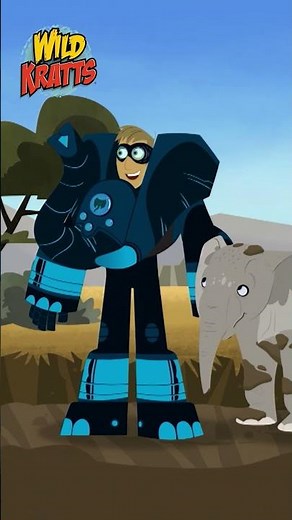 Activate Elephant Powers | Save the Elephants from the Mud | Wild Kratts #shorts