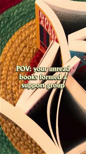 POV: Your Unread Books Formed a Support Group #tbr #booktok #booktube #readerlife #tbrpile
